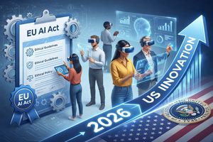AI workforce restructuring and divergent EU-US regulatory policies in 2026