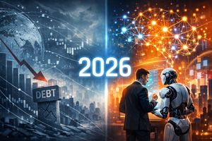 2026 global finance outlook with public debt and AI workforce transformation