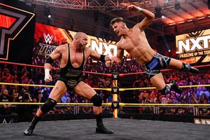 Generational clash in the wrestling ring at WrestleMania 42